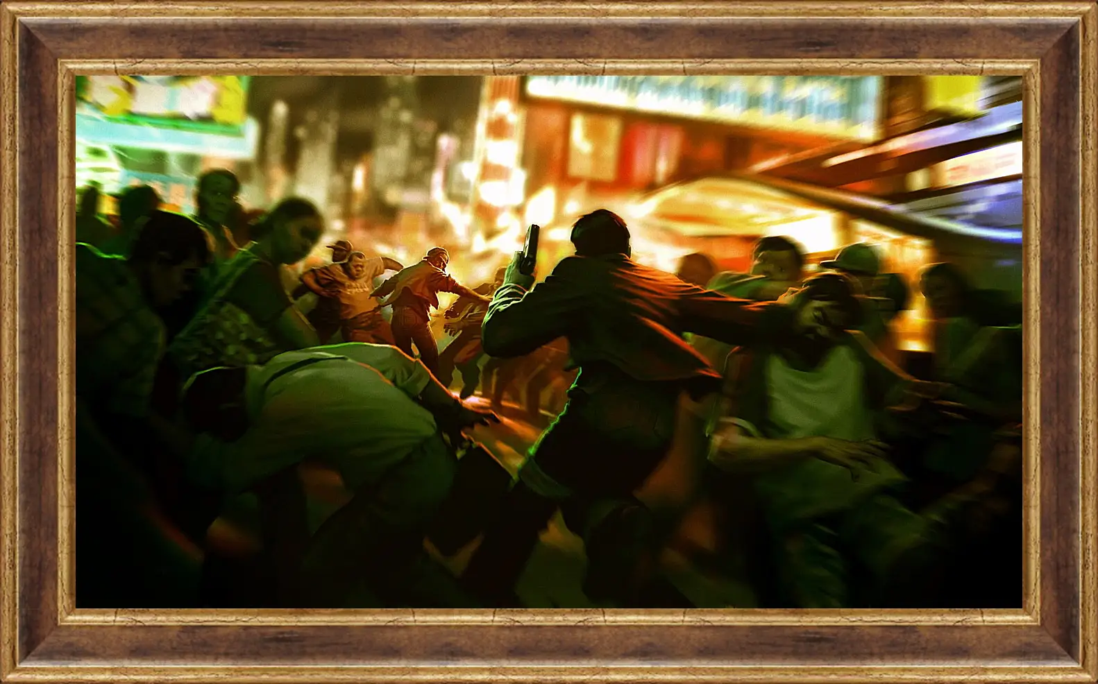 Картина в раме - Sleeping Dogs 
