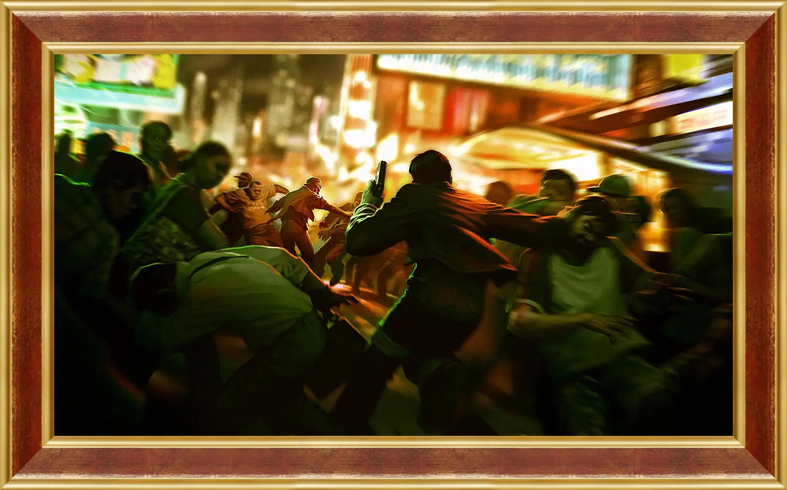 Картина в раме - Sleeping Dogs 
