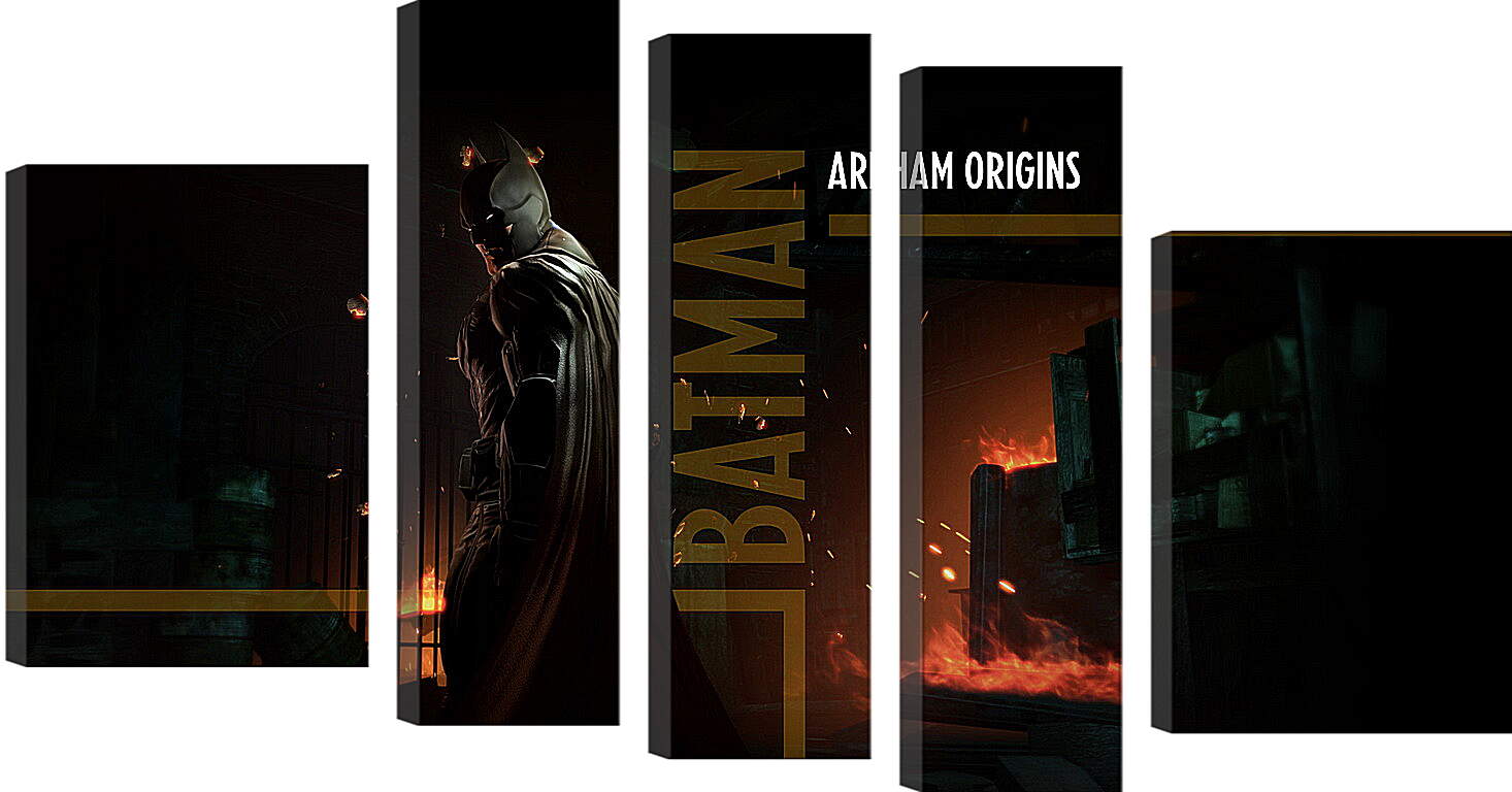 Модульная картина - Batman: Arkham Origins