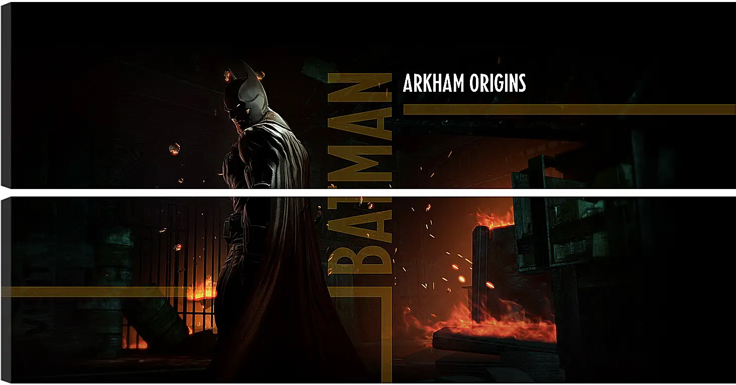 Модульная картина - Batman: Arkham Origins