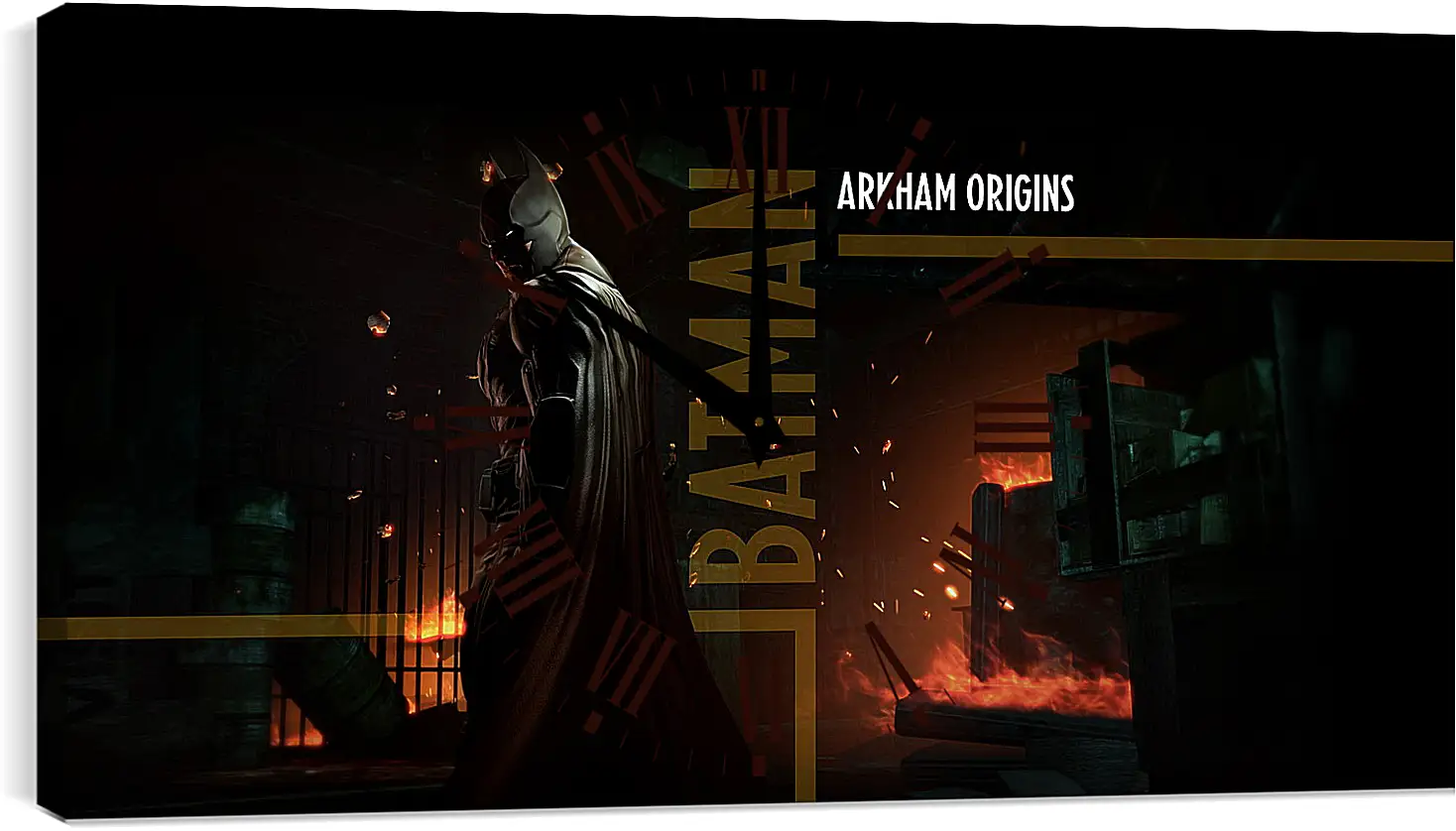 Часы картина - Batman: Arkham Origins