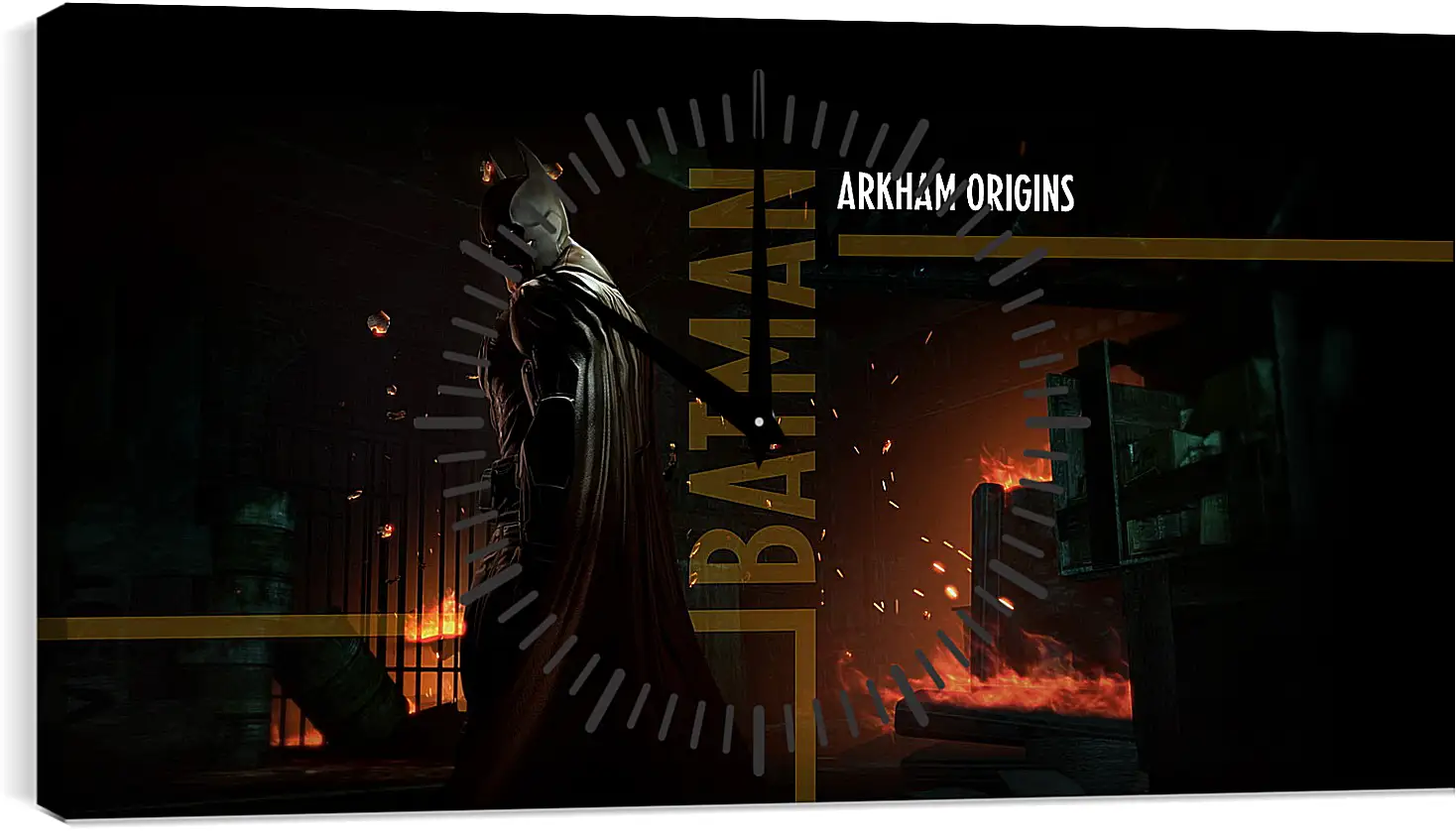 Часы картина - Batman: Arkham Origins