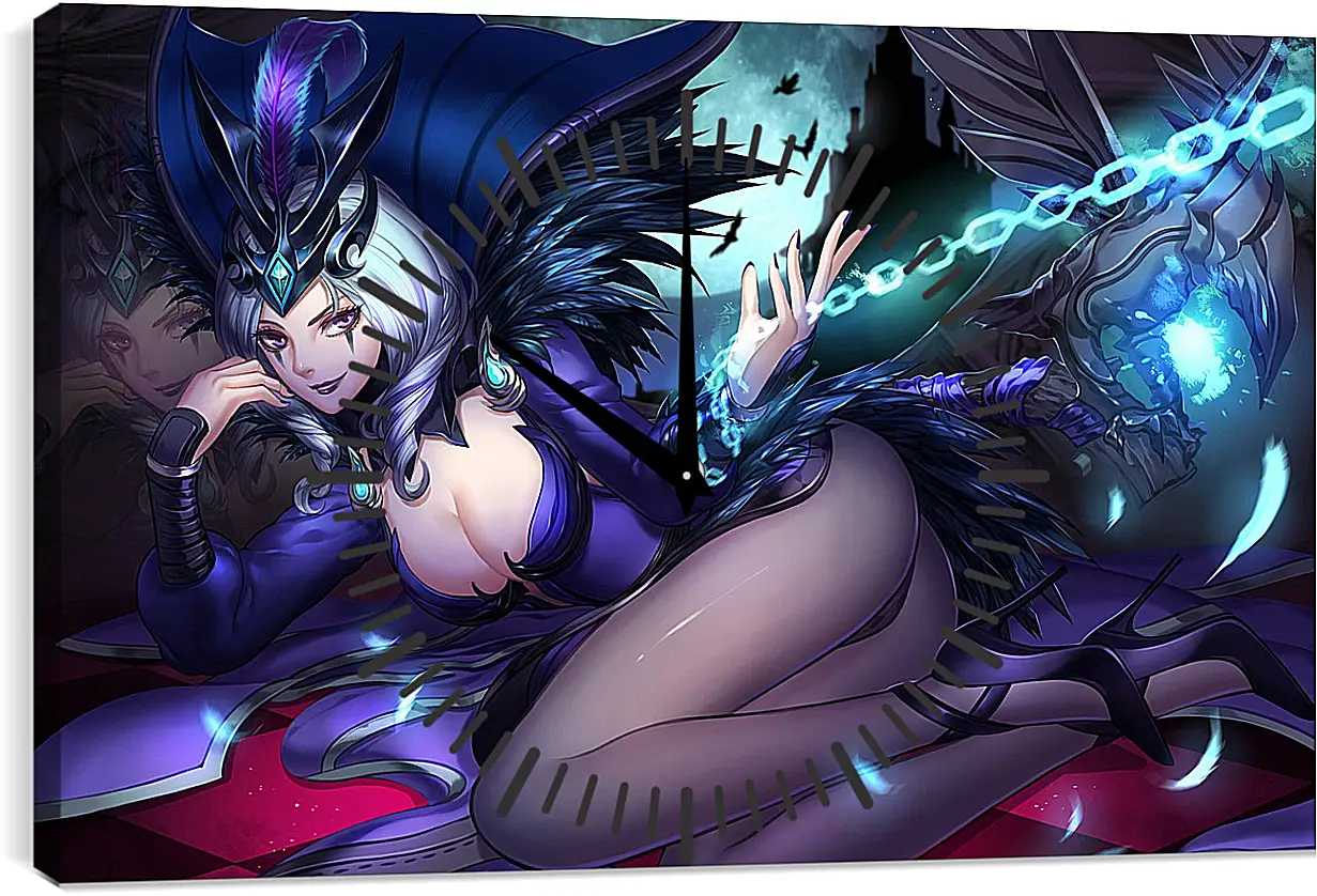 Часы картина - League Of Legends
