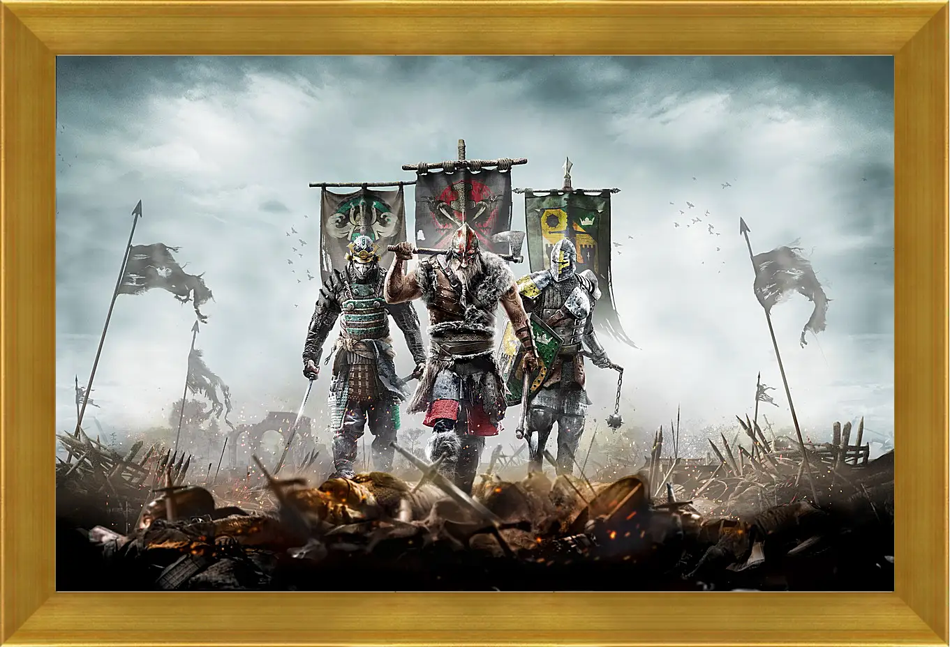 Картина в раме - For Honor
