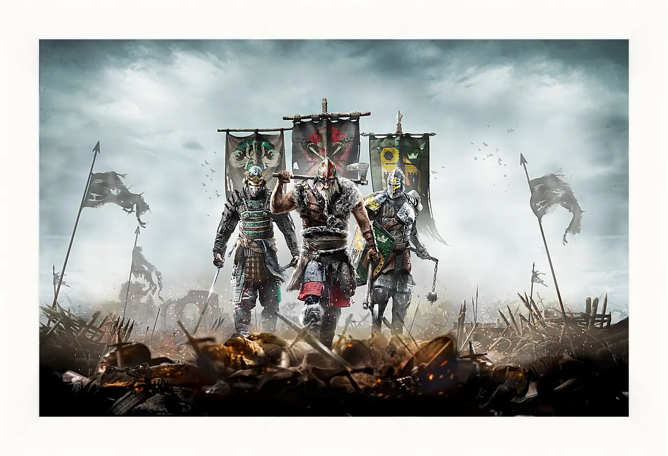 Картина в раме - For Honor
