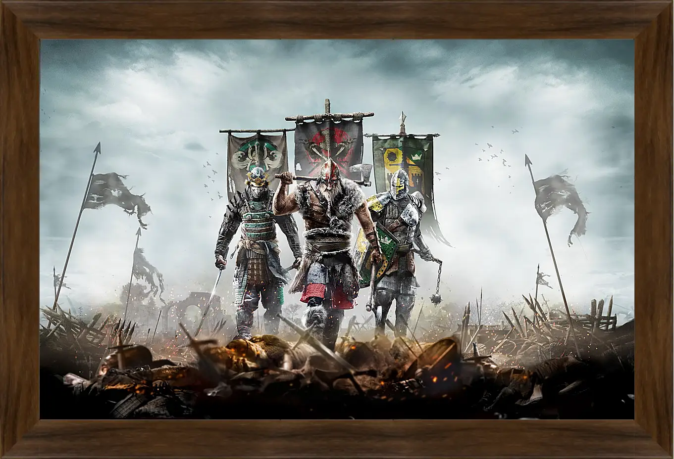 Картина в раме - For Honor
