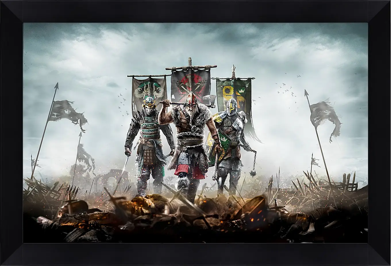 Картина в раме - For Honor
