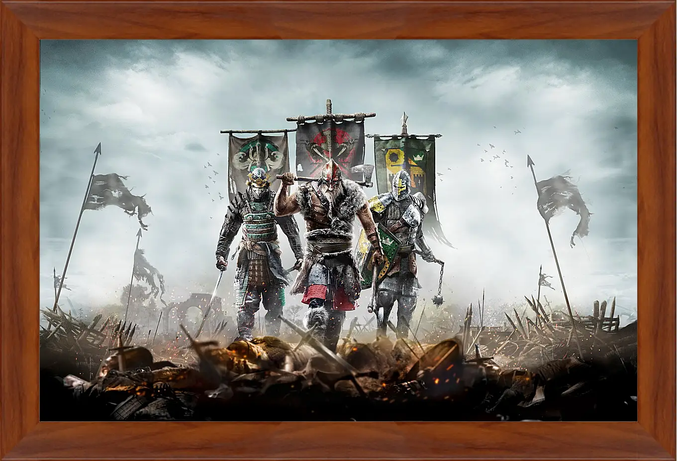 Картина в раме - For Honor
