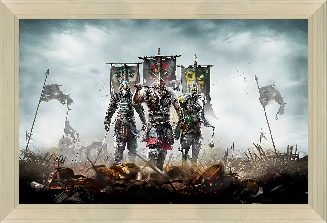 Картина в раме - For Honor
