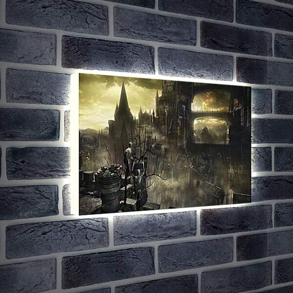 Лайтбокс световая панель - Dark Souls III
