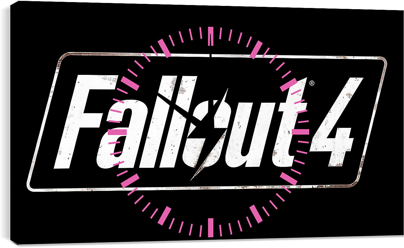 Часы картина - Fallout 4