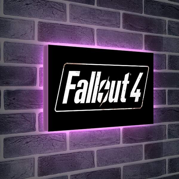 Лайтбокс световая панель - Fallout 4