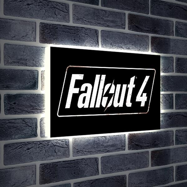 Лайтбокс световая панель - Fallout 4