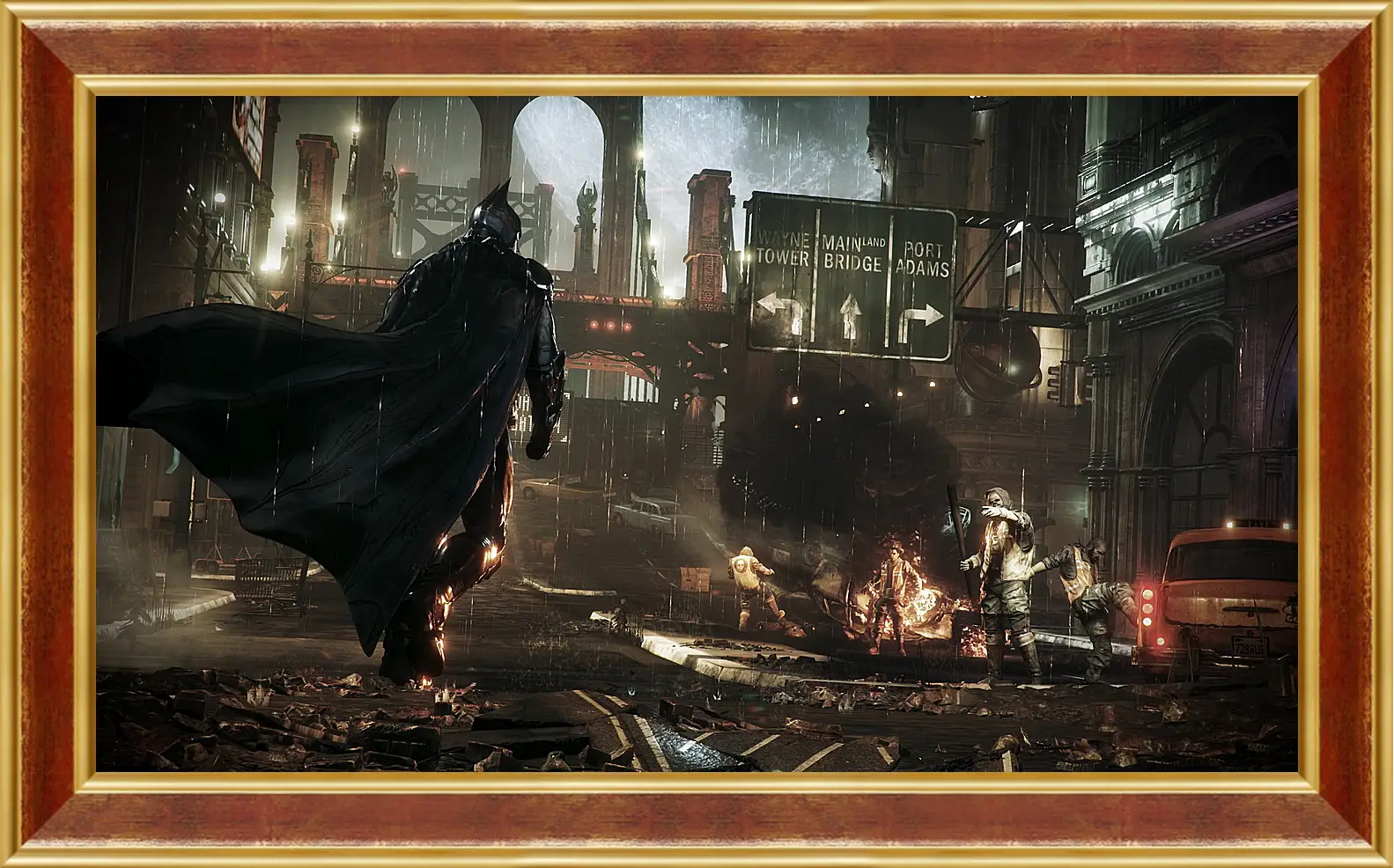 Картина в раме - Batman: Arkham Knight