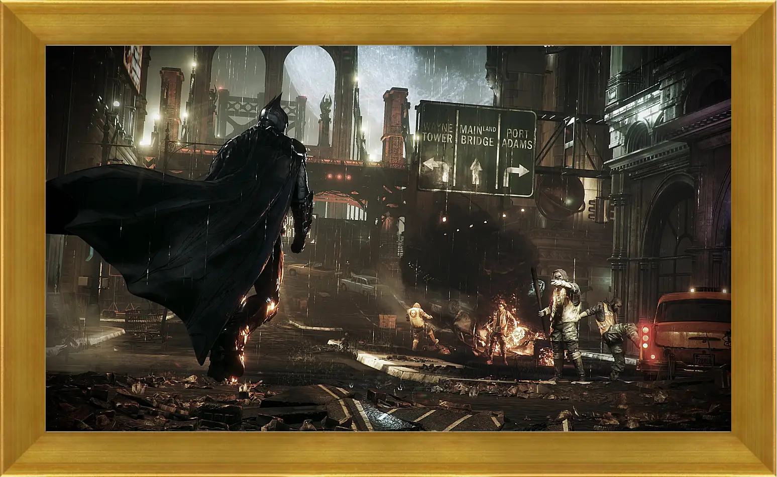 Картина в раме - Batman: Arkham Knight