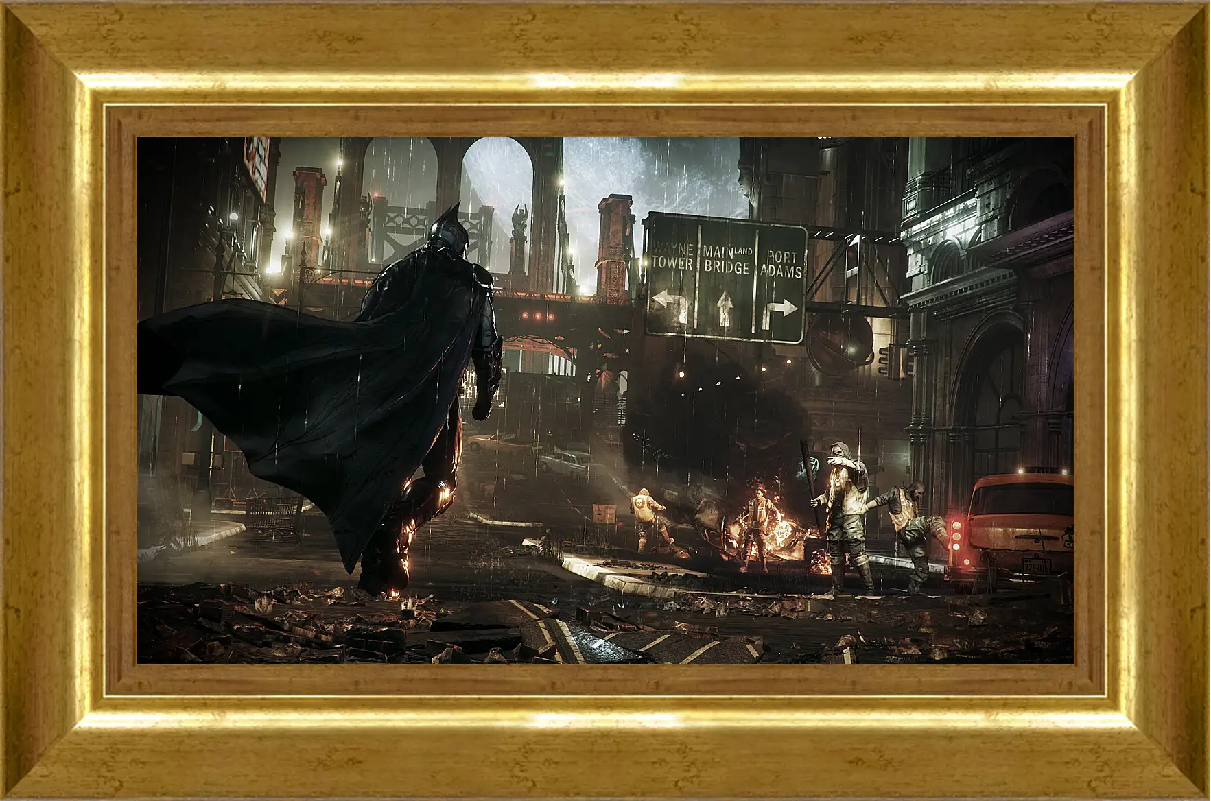 Картина в раме - Batman: Arkham Knight