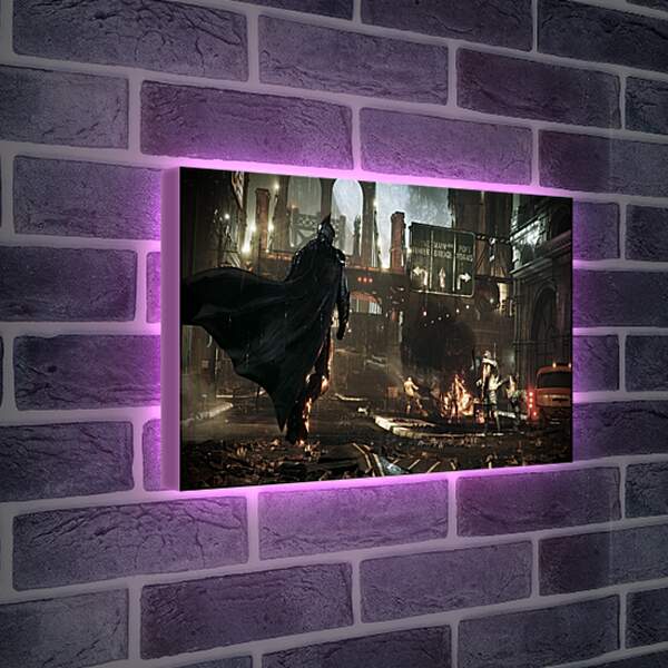 Лайтбокс световая панель - Batman: Arkham Knight
