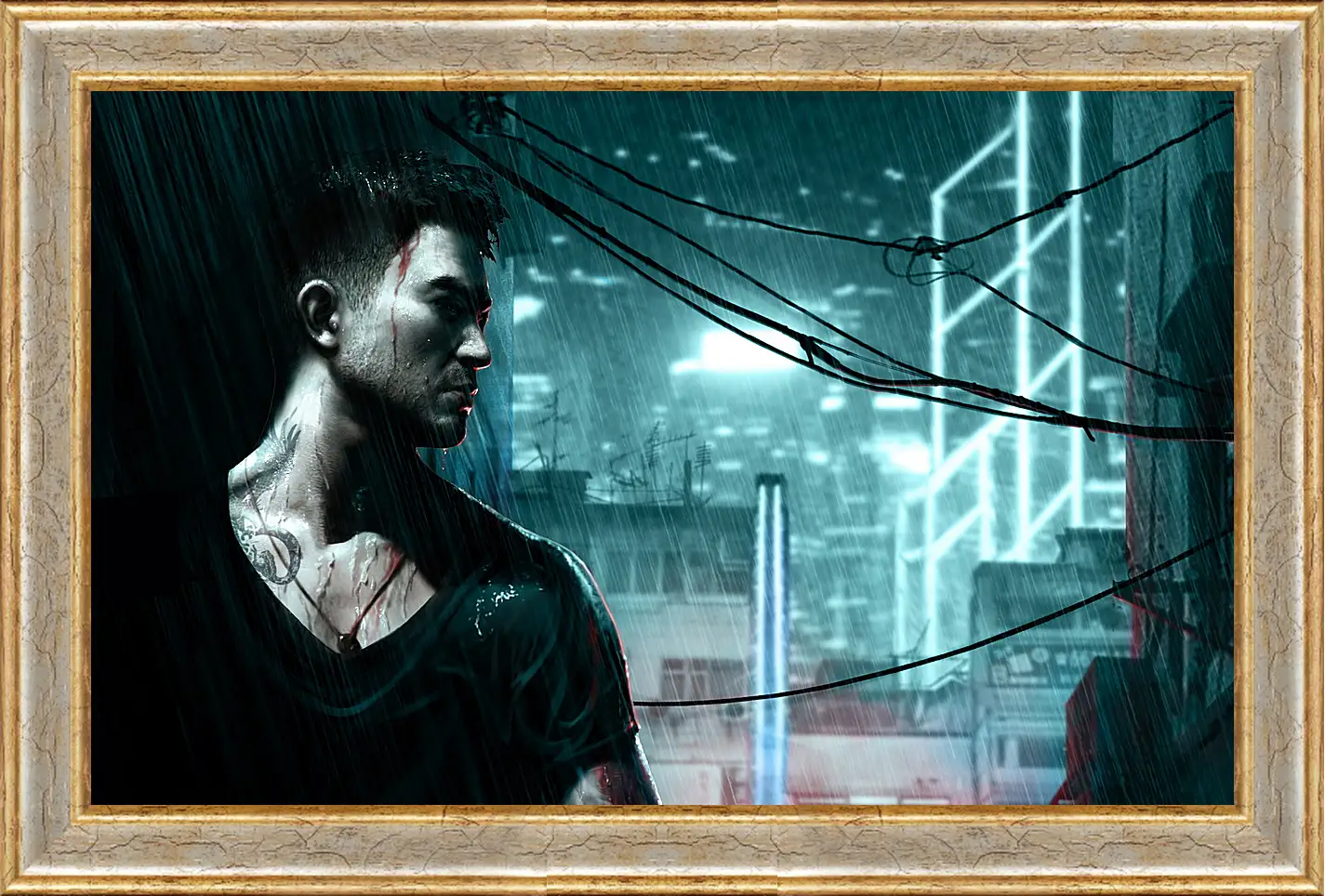 Картина в раме - Sleeping Dogs 
