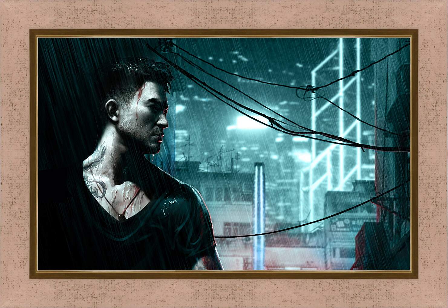 Картина в раме - Sleeping Dogs 
