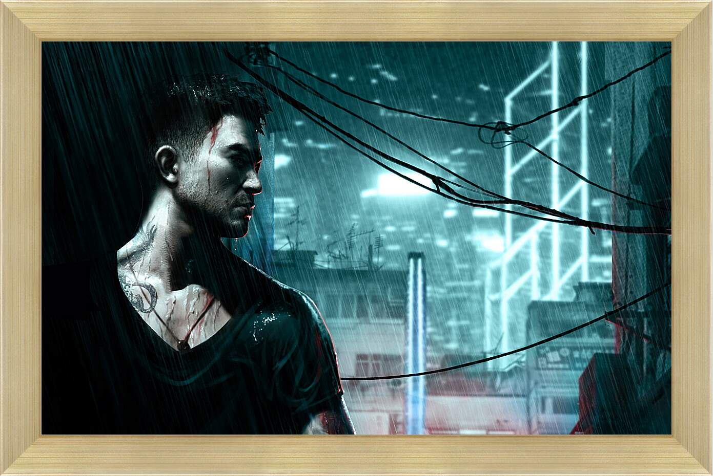 Картина в раме - Sleeping Dogs 
