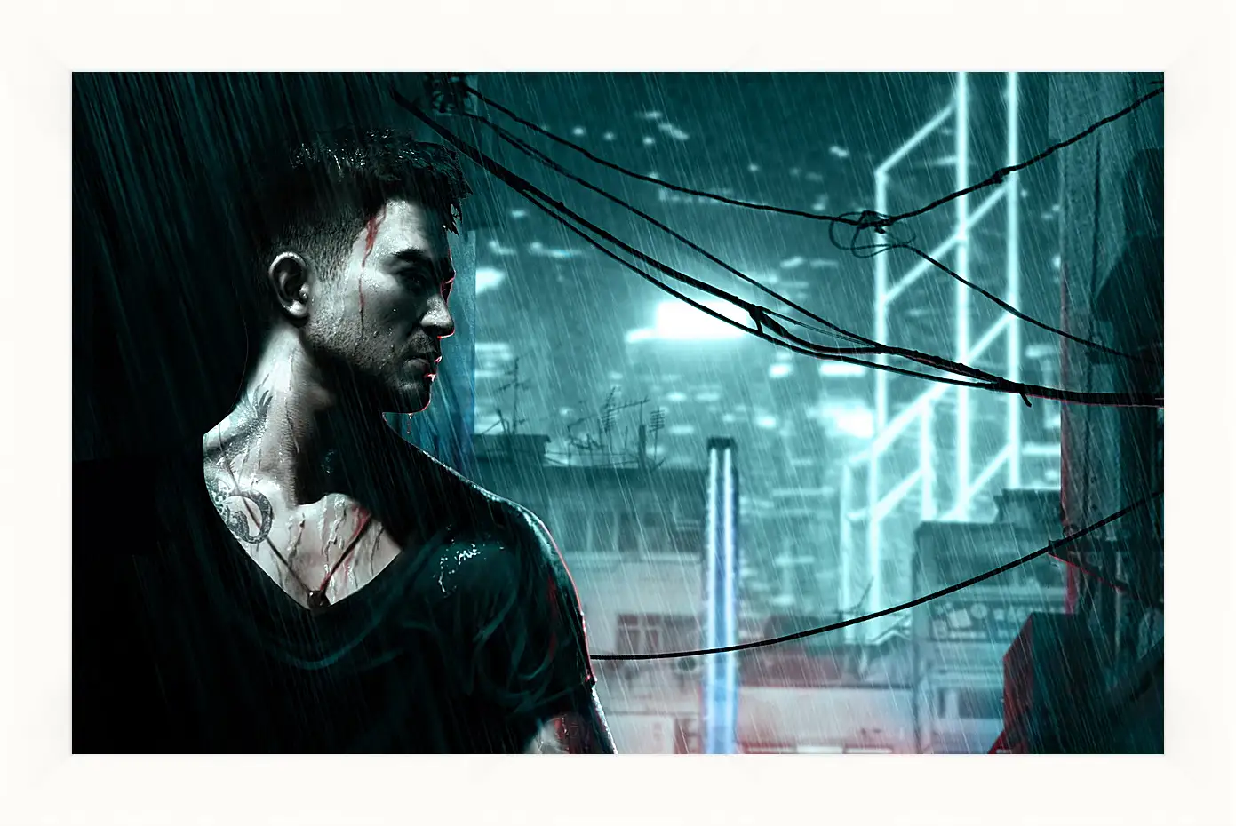 Картина в раме - Sleeping Dogs 
