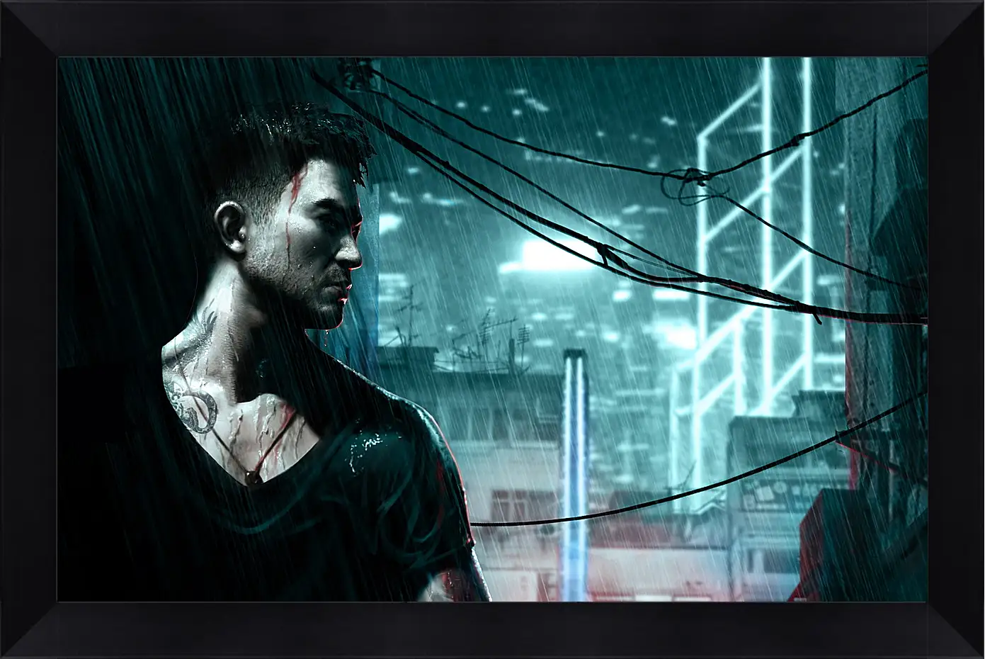 Картина в раме - Sleeping Dogs 
