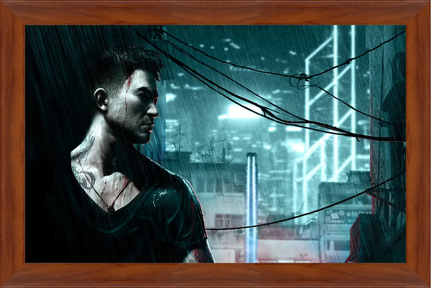 Картина в раме - Sleeping Dogs 
