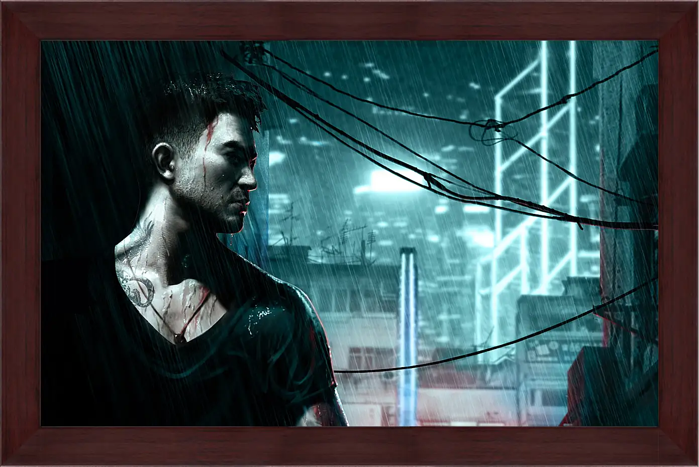 Картина в раме - Sleeping Dogs 
