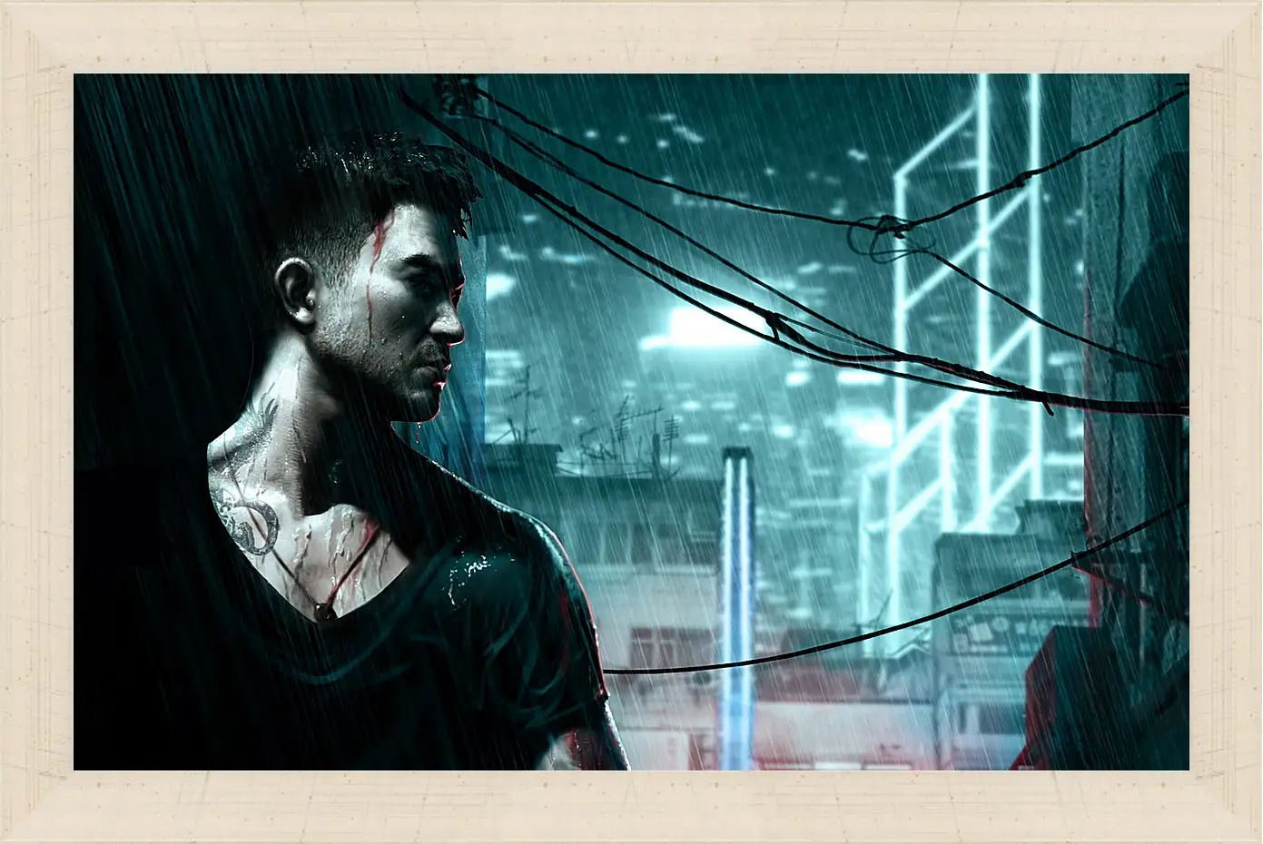 Картина в раме - Sleeping Dogs 
