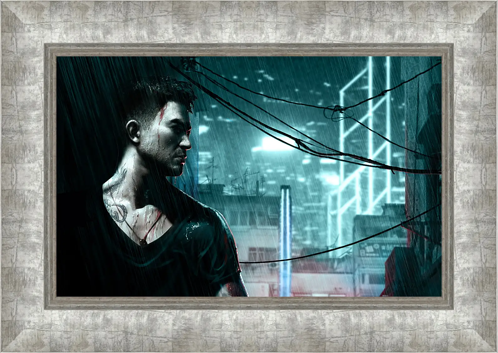 Картина в раме - Sleeping Dogs 
