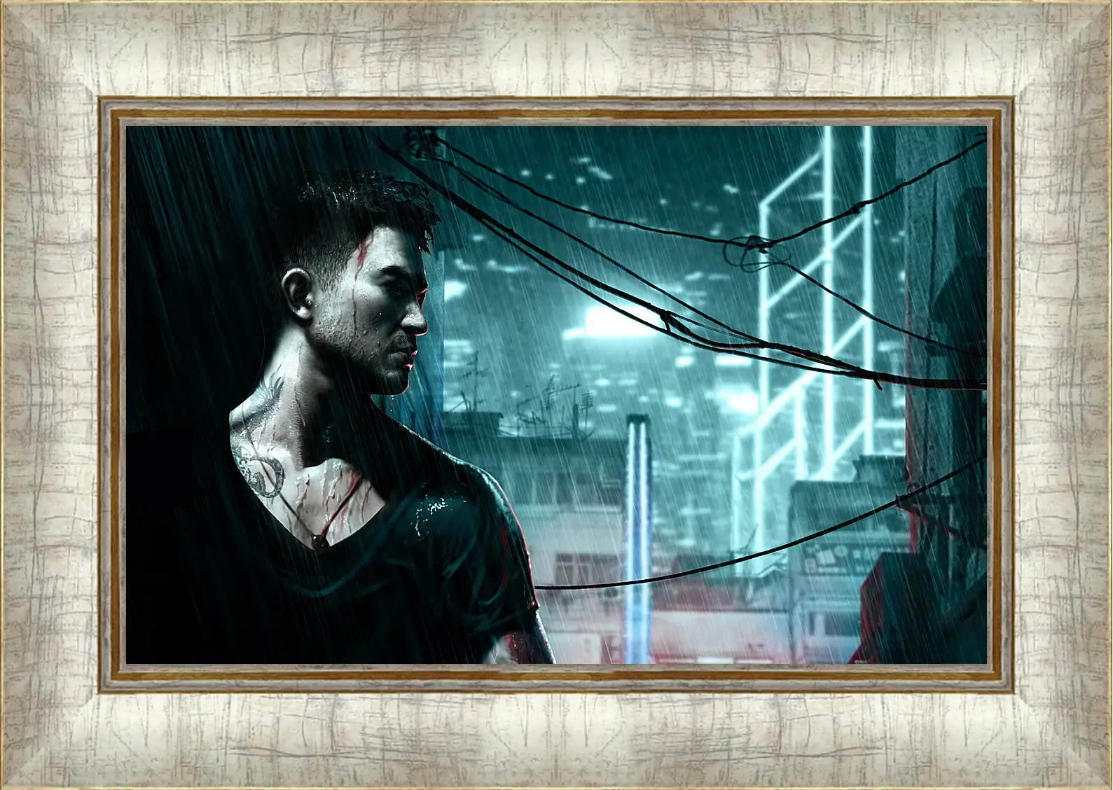 Картина в раме - Sleeping Dogs 
