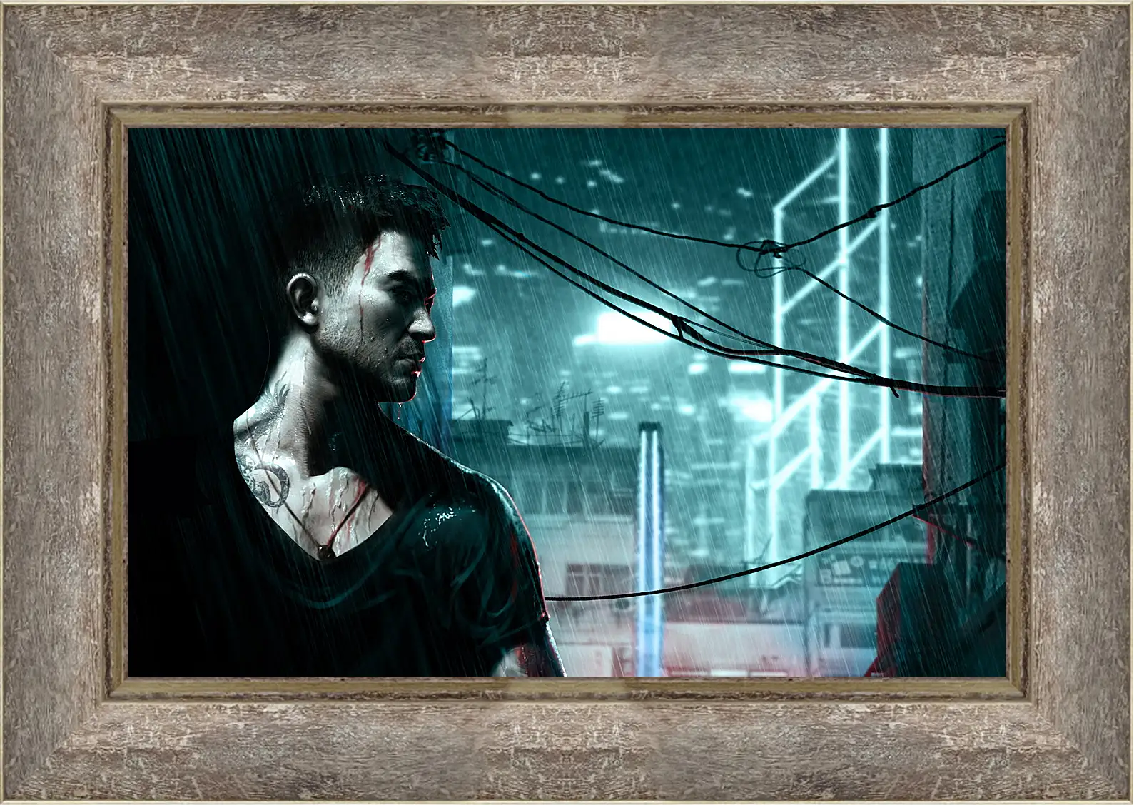 Картина в раме - Sleeping Dogs 
