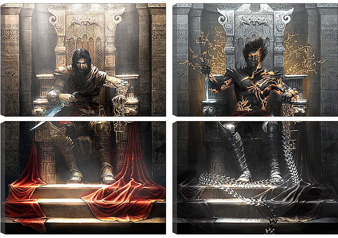 Модульная картина - Prince Of Persia: The Two Thrones
