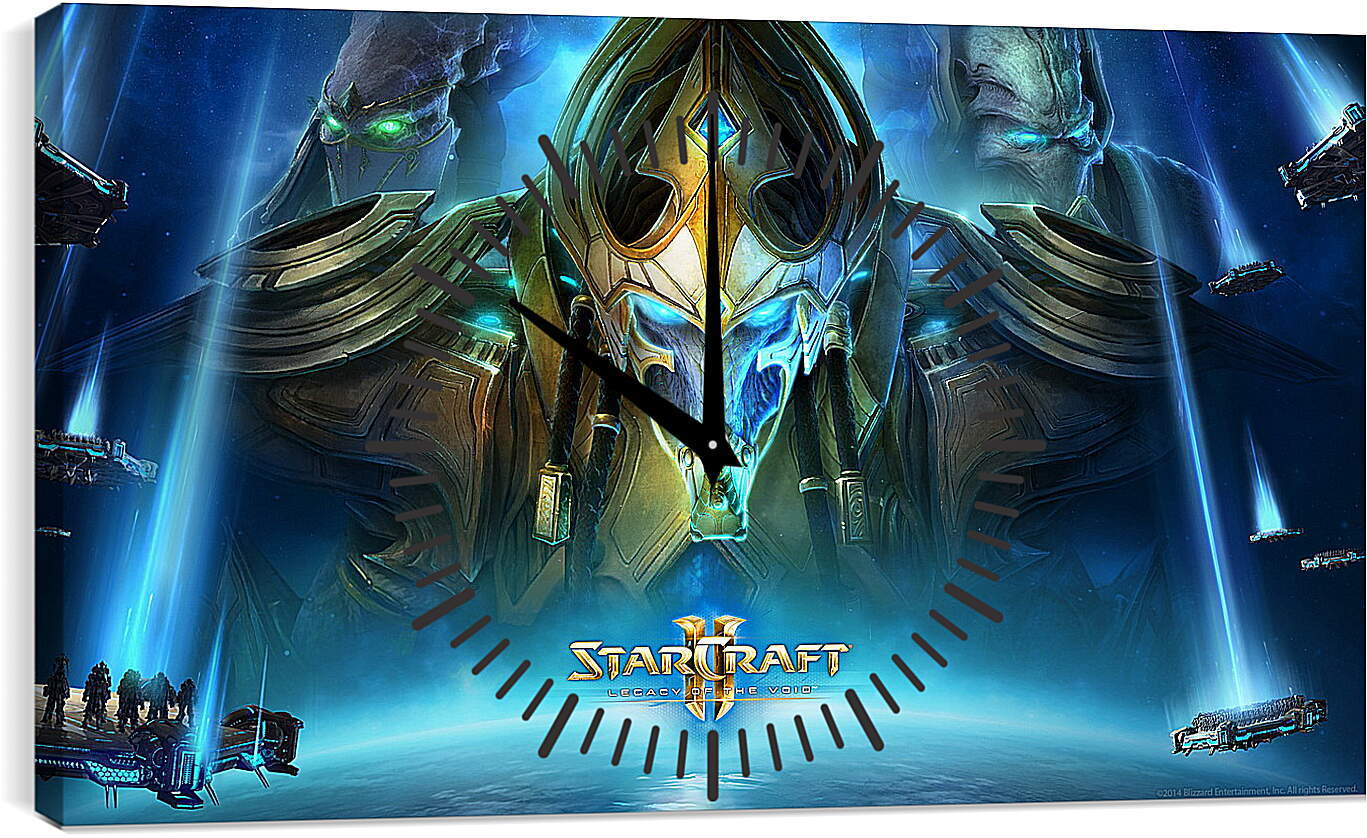 Часы картина - StarCraft II: Legacy Of The Void