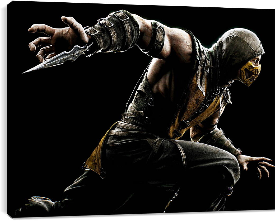Постер и плакат - Mortal Kombat X, Scorpio
