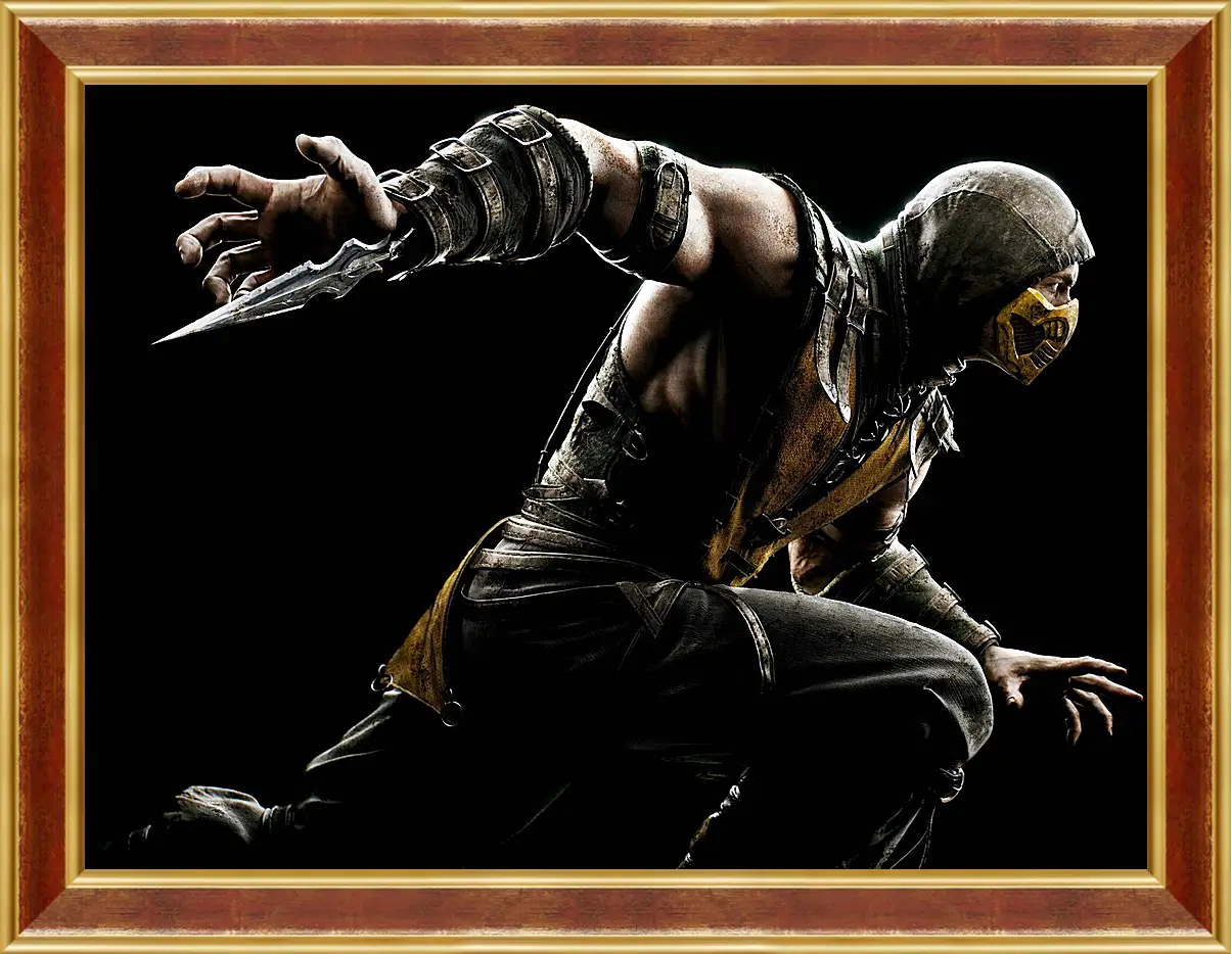 Картина в раме - Mortal Kombat X, Scorpio