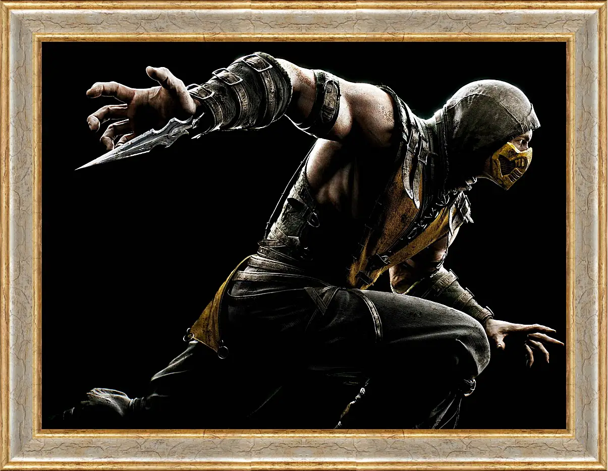 Картина в раме - Mortal Kombat X, Scorpio