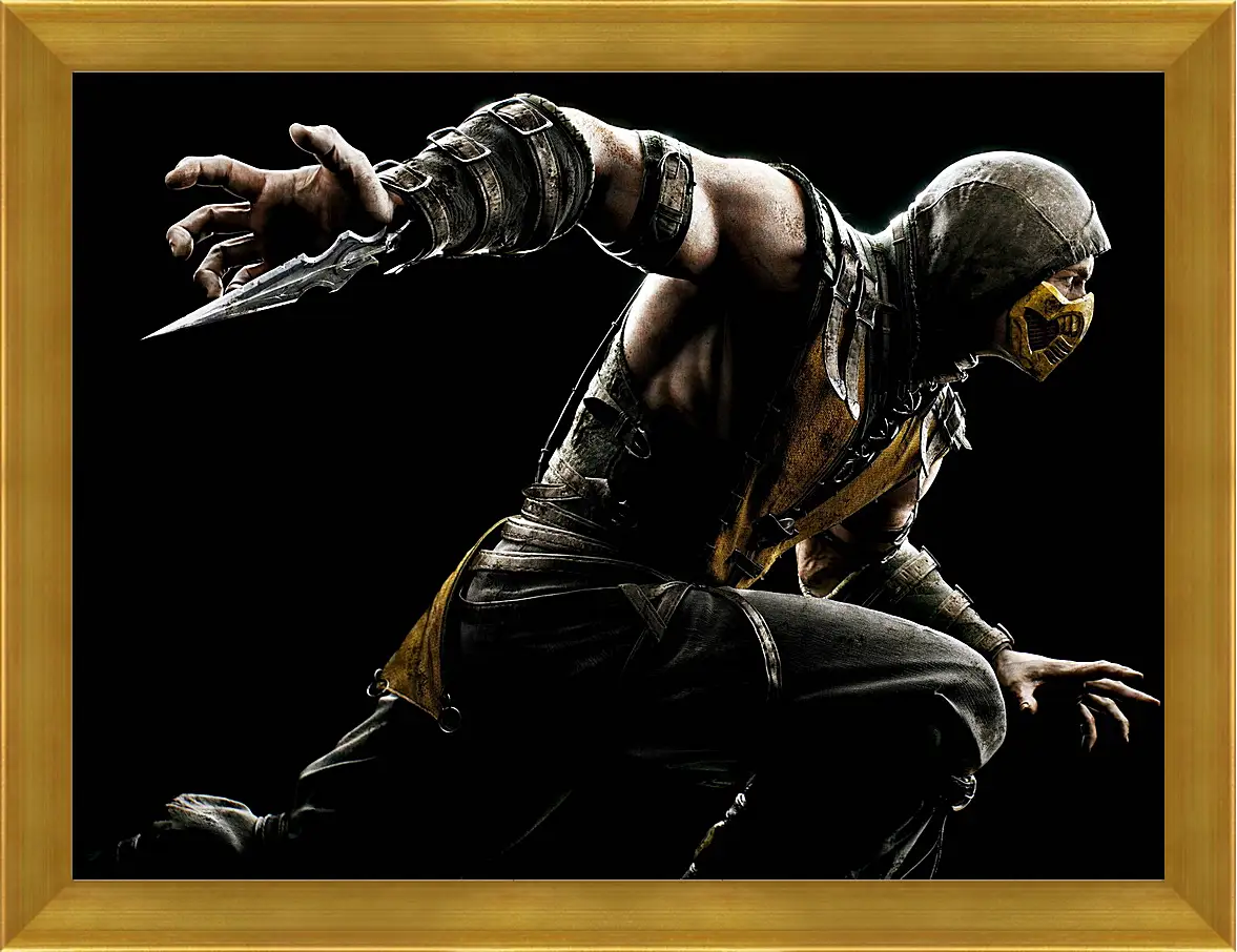 Картина в раме - Mortal Kombat X, Scorpio