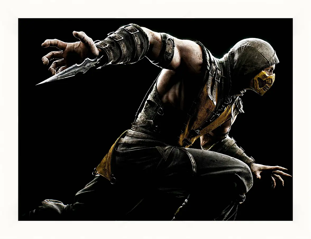 Картина в раме - Mortal Kombat X, Scorpio