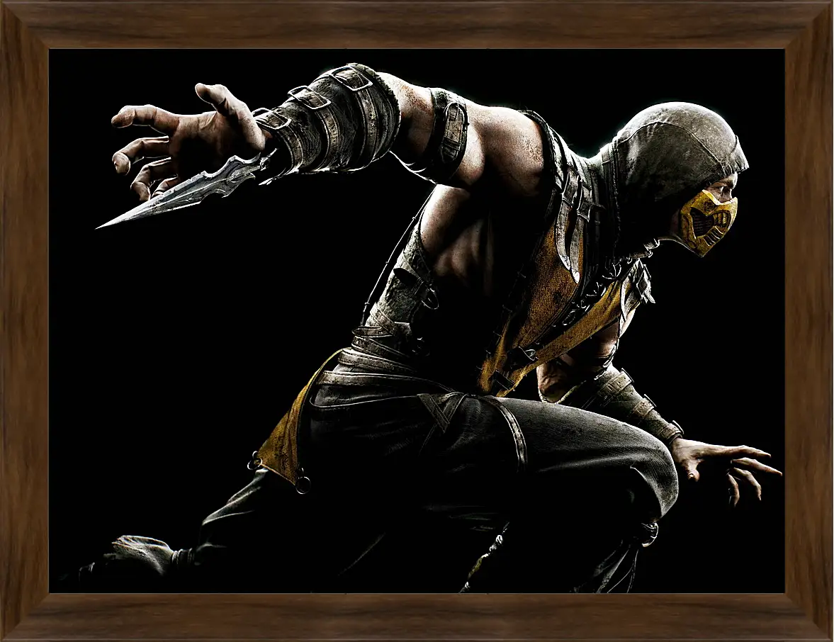 Картина в раме - Mortal Kombat X, Scorpio