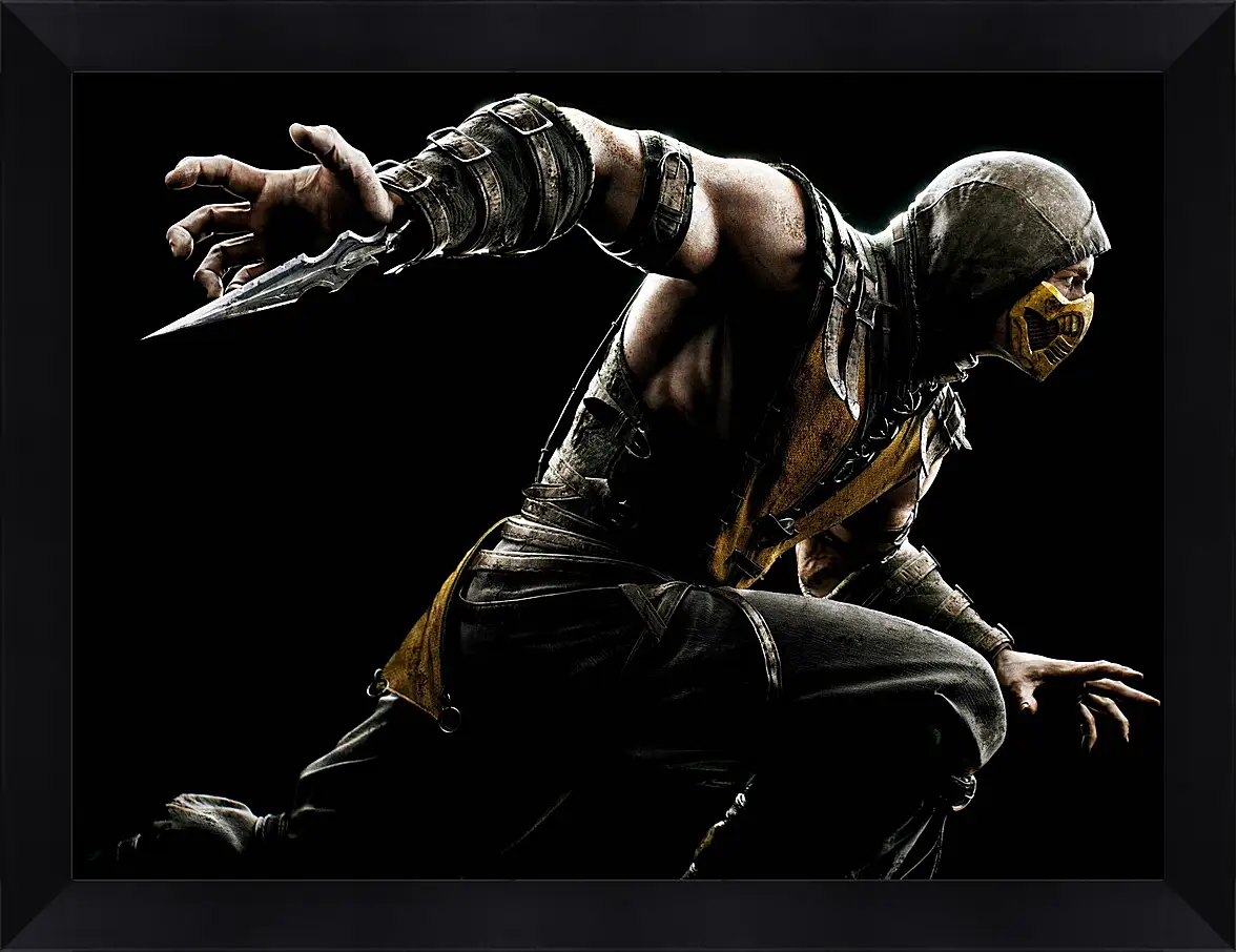 Картина в раме - Mortal Kombat X, Scorpio