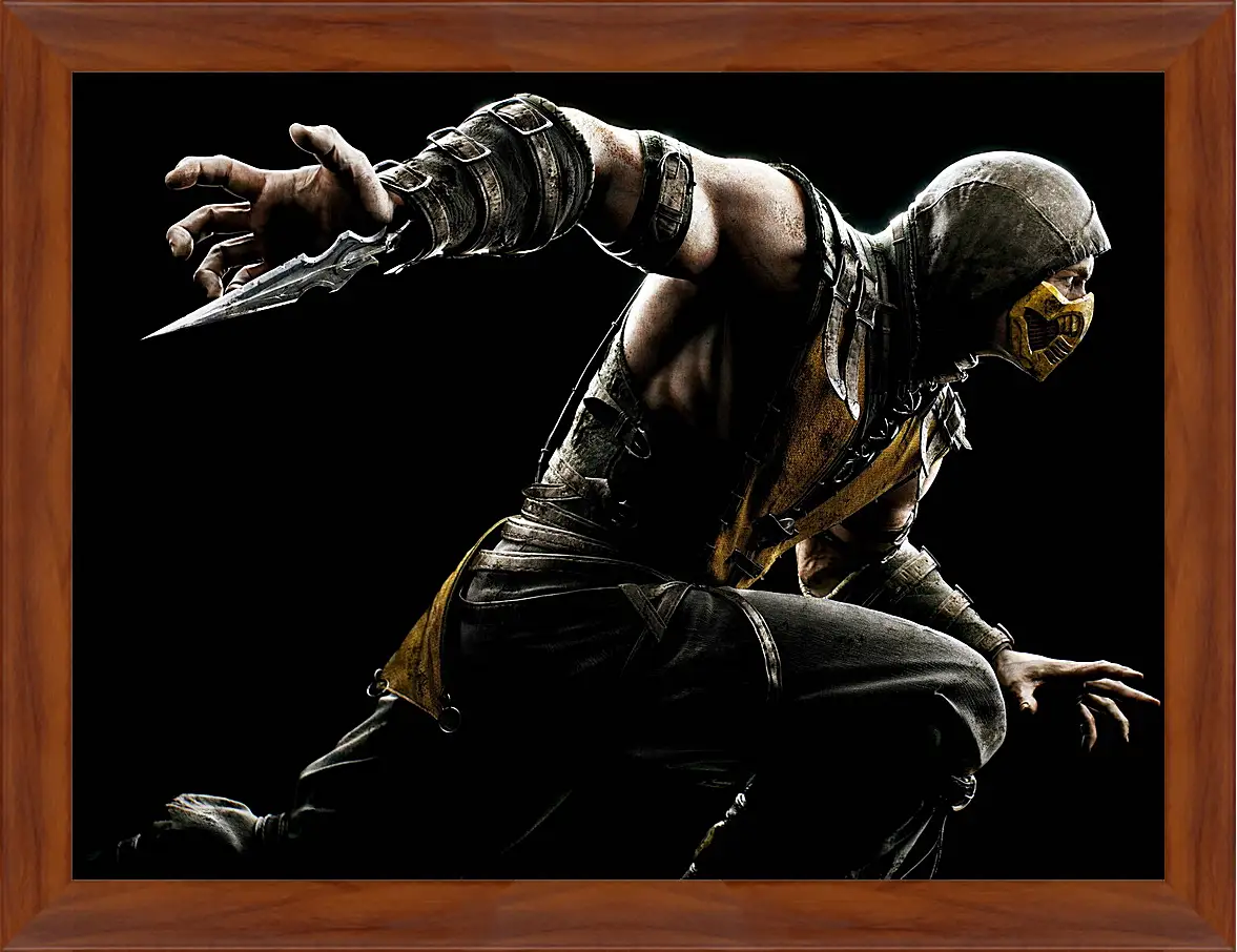 Картина в раме - Mortal Kombat X, Scorpio