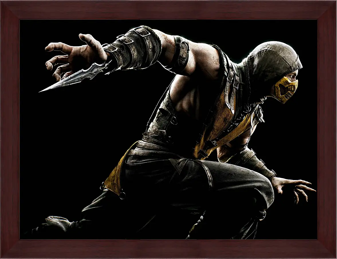 Картина в раме - Mortal Kombat X, Scorpio