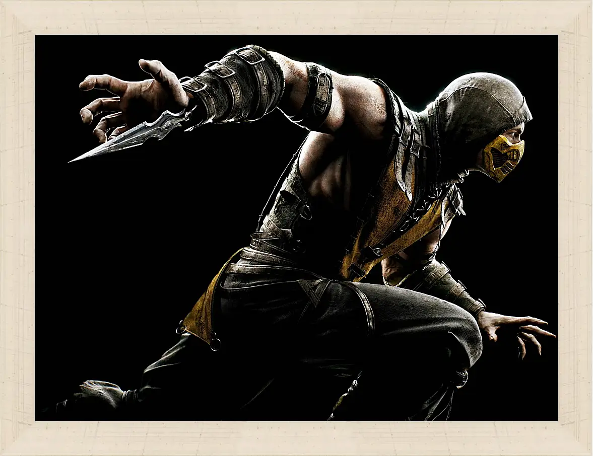 Картина в раме - Mortal Kombat X, Scorpio