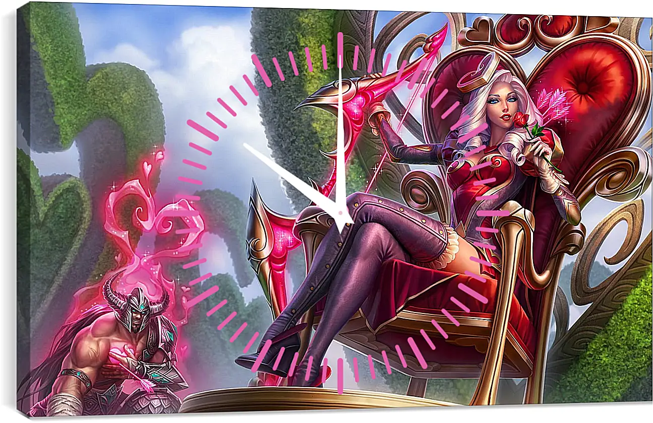 Часы картина - League Of Legends
