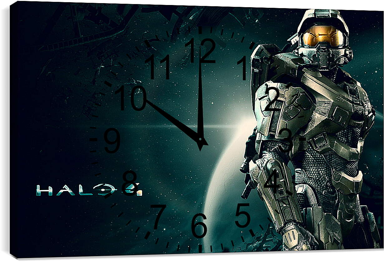 Часы картина - Halo 4