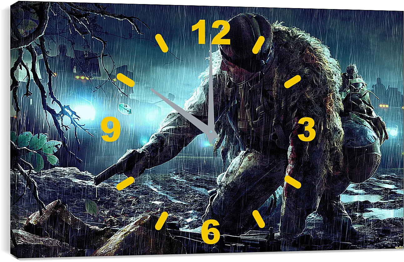 Часы картина - Sniper: Ghost Warrior 2
