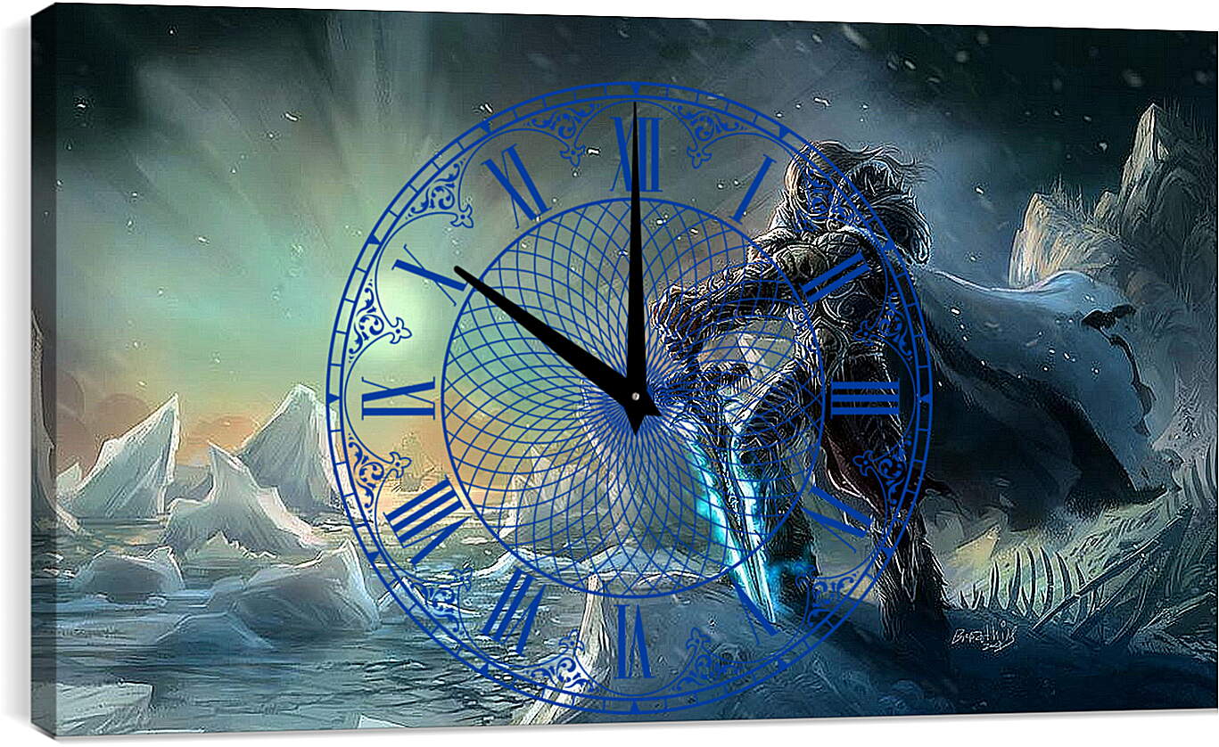 Часы картина - World Of Warcraft