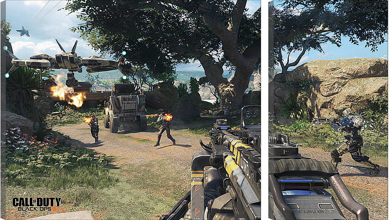 Модульная картина - Call Of Duty: Black Ops III