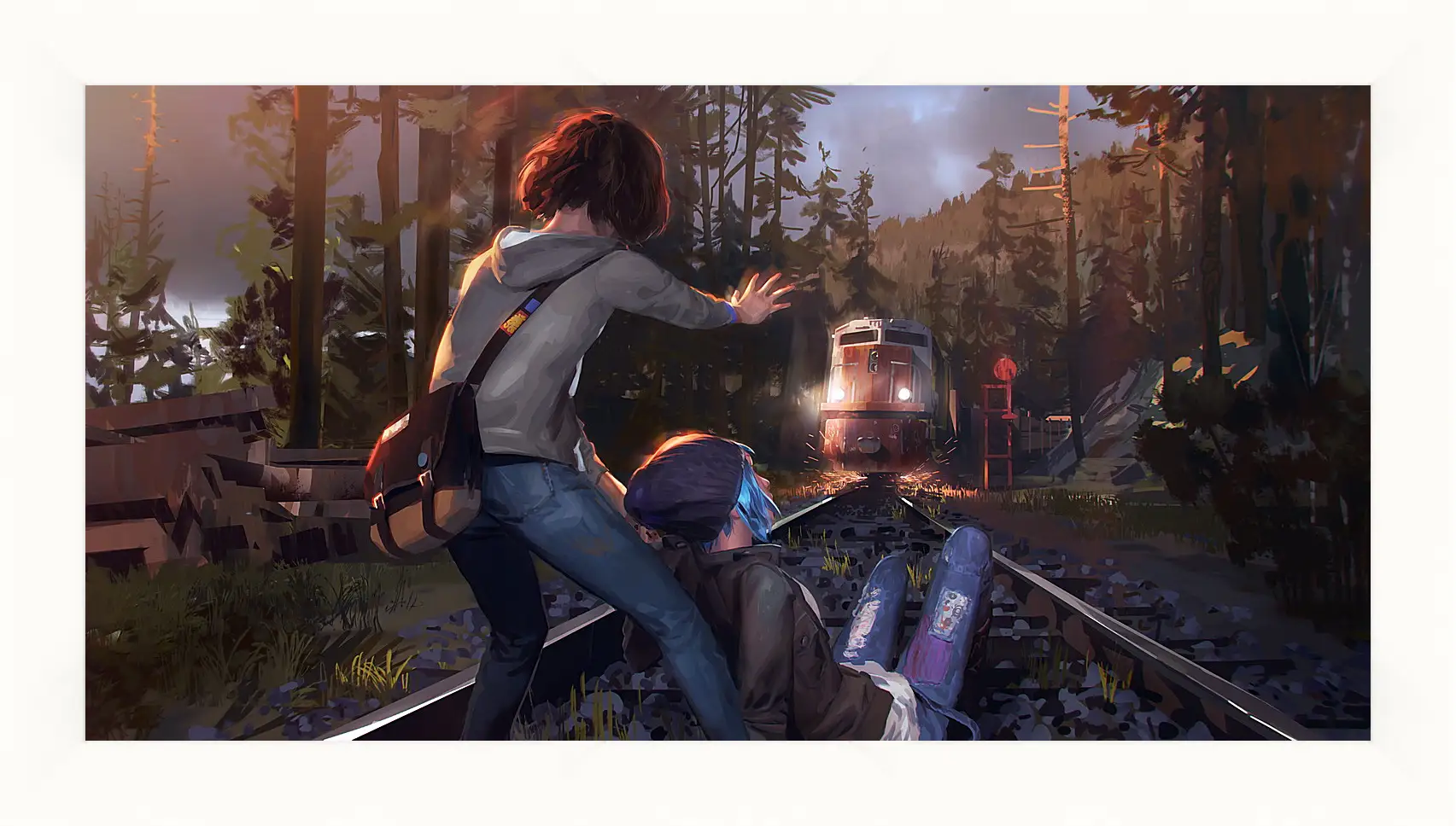 Картина в раме - Life Is Strange
